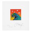 Image 2 : The Great Wave with Doves by Peter Max