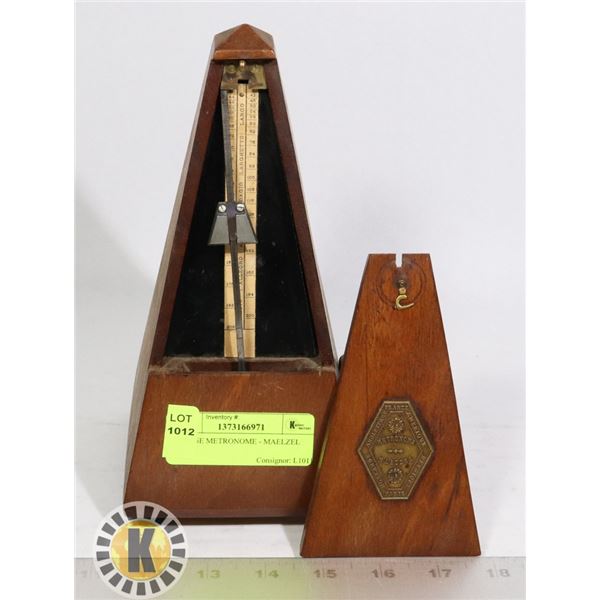 VINTAGE METRONOME - MAELZEL