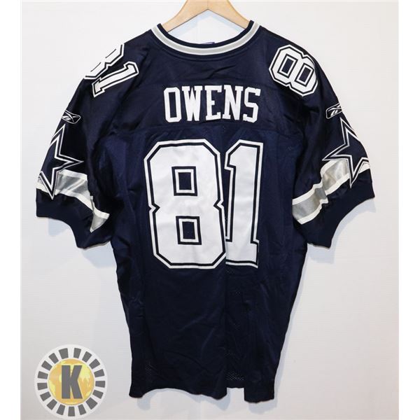 COWBOYS FOOTBALL JERSEY- #81, OWENS