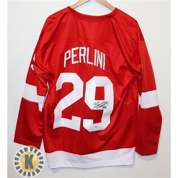 PERLINI #29 SIGNED JERSEY (BECKET STICKER)