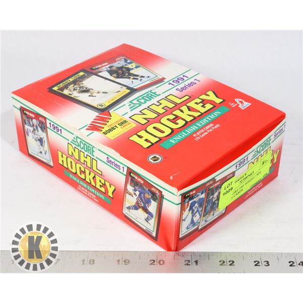 NEW SCORE 1991 SERIES 1 NHL HOCKEY CARDS