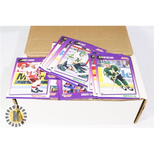 SMALL BOX OF HOCKEY CARDS