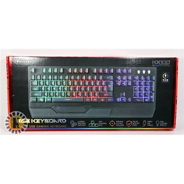 NEW RBG DELUXE GAMING KEYBOARD