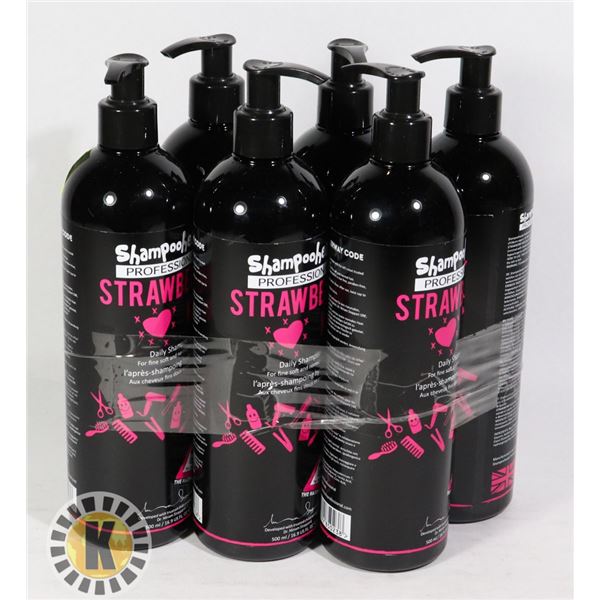 LOT OF 6 SHAMPOO HEADS PROFESSIONAL SHAMPOO