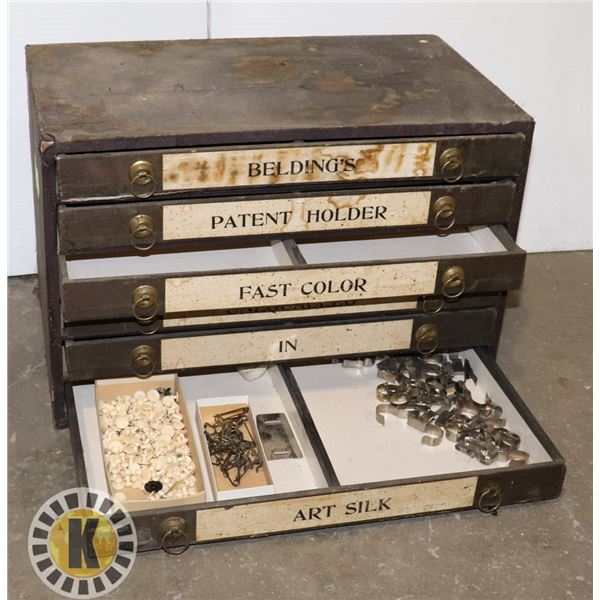 ESTATE VINTAGE DRAWER CABINET