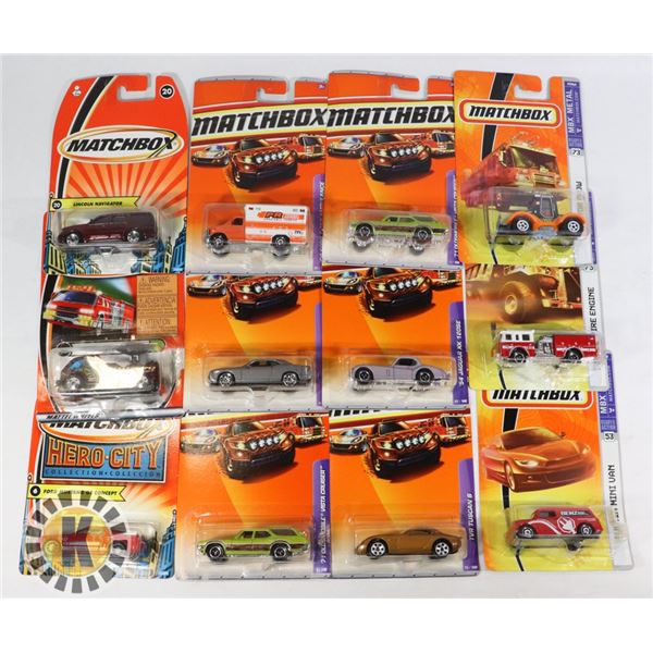 MATCHBOX ASSORTED BAG OF 12