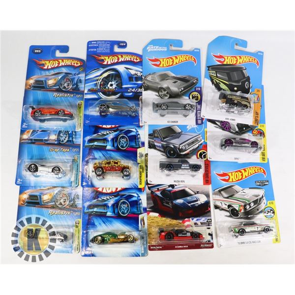 HOTWHEELS ASSORTED BAG OF 12