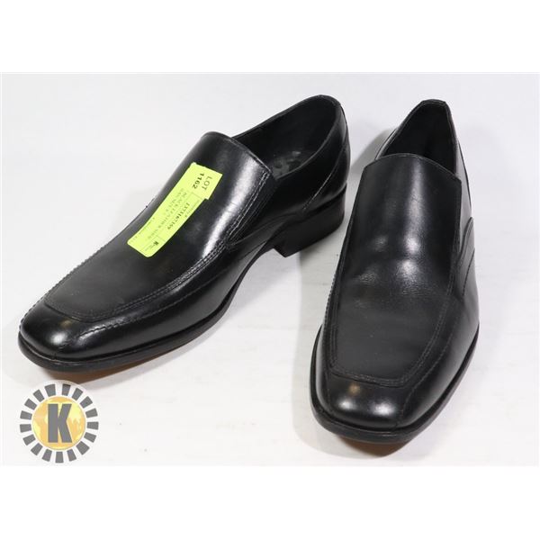 PAIR OF BLACK LEATHER SHOE- BOSTONIAN SIZE 8.5