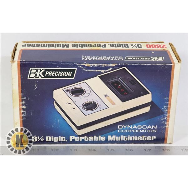 BK PRECISION PORTABLE MULTIMETER
