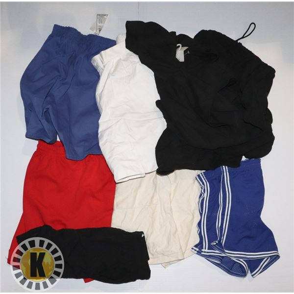 10  ASSORTED SIZE SHORTS
