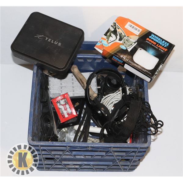 ESTATE BASKET OF AUTOMOBILES/ HARDWARE