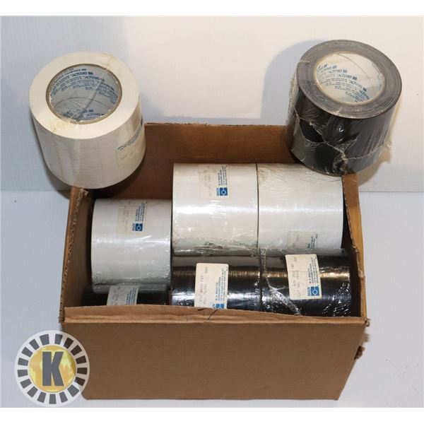 BOX OF 12 BRADY VINYL TAPE/WRAPS