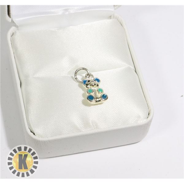SILVER BEAR  PENDANT
