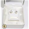 Image 1 : 10K YELLOW GOLD WHITE ZIRCON(1.6CT)