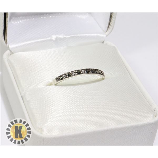 SILVER MARCASITE  RING