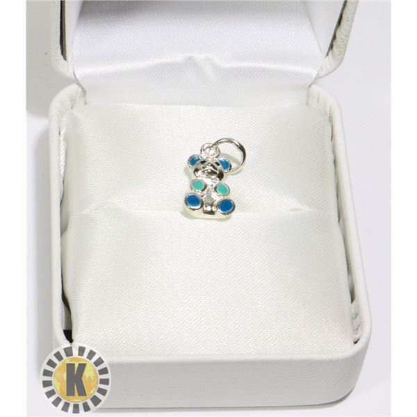 SILVER BEAR PENDANT