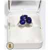 Image 1 : SILVER LAPIS(6.1CT) RING