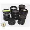 Image 1 : LOT OF 6 – 35MM CAMERA LENSES