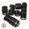 Image 1 : LOT OF 8 - 35MM CAMERA LENSES