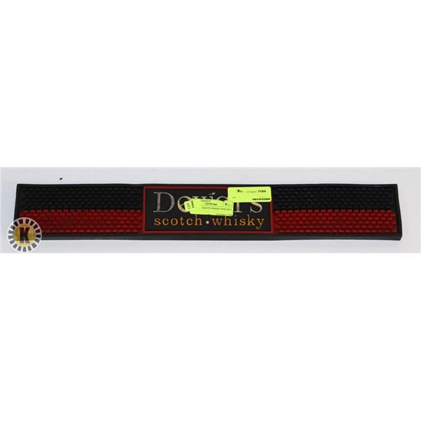 DEWARS SCOTCH WHISKY BAR MAT