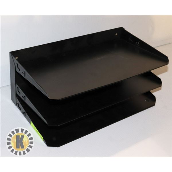 3 TIER STEELMASTER LEGAL SIZE HORIZONTAL ORGANIZER