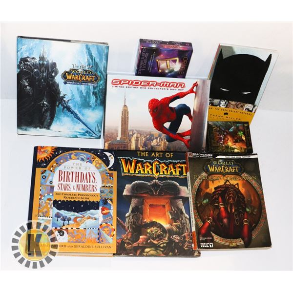 COMIC BOOKS AND ORACLE CARDS