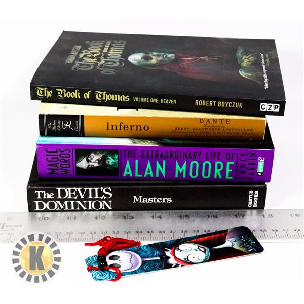 4 (DARK) NOVEL BOOKS