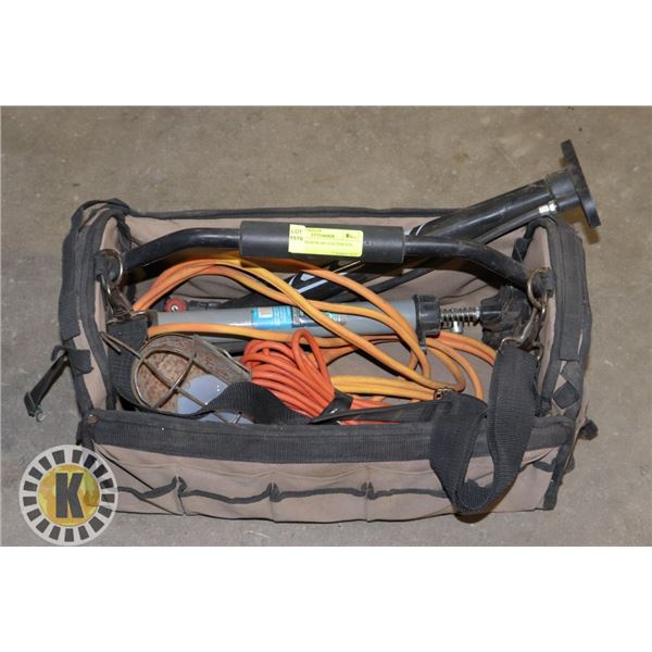 BAG OF HARDWARE EQUIPMENT