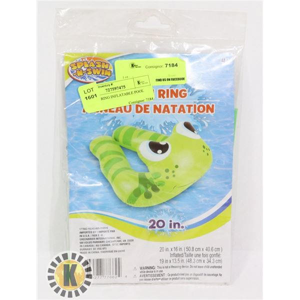 SPLASH RING INFLATABLE POOL TOY