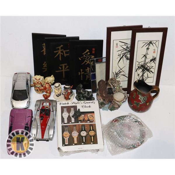 ESTATE BOX OF ASSORTED DECORATIONS
