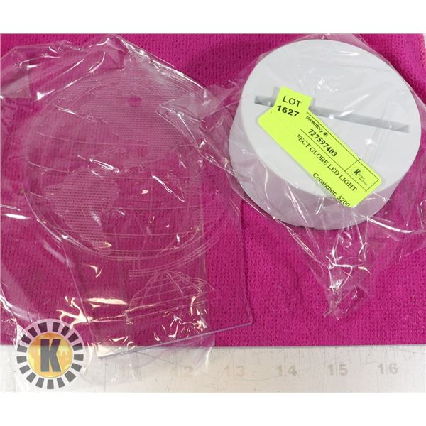 NEW 3D EFFECT GLOBE LED LIGHT