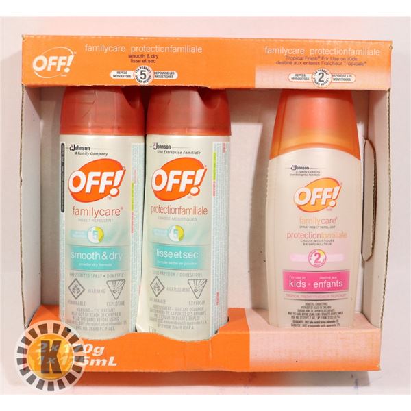OFF FAMILY CARE INSECT REPELLER