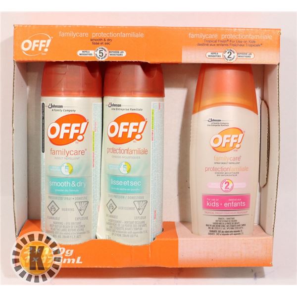 OFF FAMILY CARE INSECT REPELLER