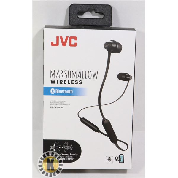 NEW JVC MARSHMALLOW BLUETOOTH HEADPHONES
