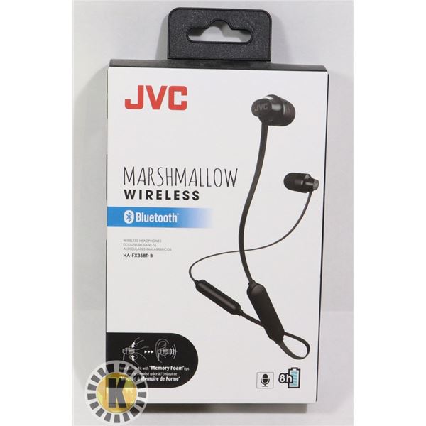 NEW JVC MARSHMALLOW BLUETOOTH HEADPHONES