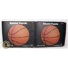 Image 1 : LOT OF TWO 1000PC ROUND PUZZLES