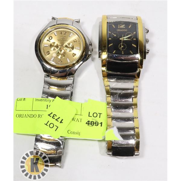 LOT OF TWO WATCHES