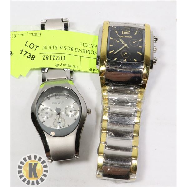 LOT OF TWO WATCHES