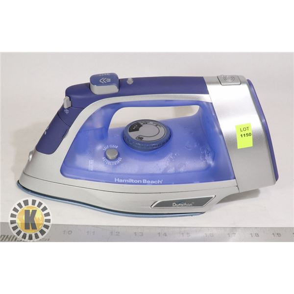 HAMILTON BEACH CLOTH IRON