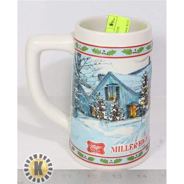 MILLER HIGH LIFE BEER STEIN