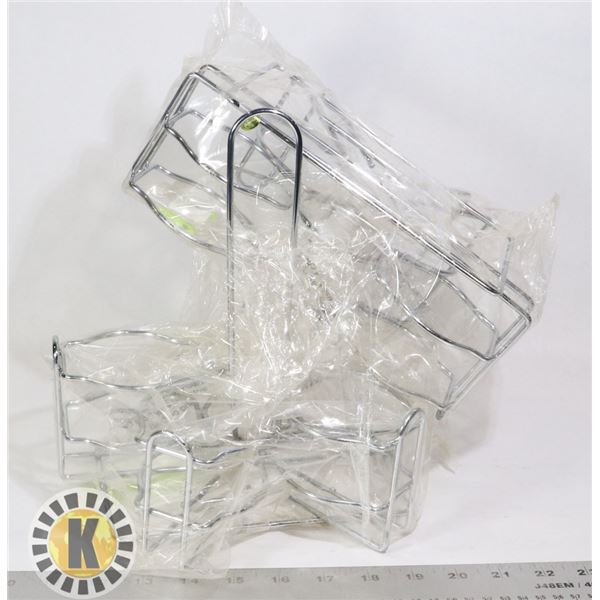 LOT OF 2 BEER BOTTLE CONDIMENT HOLDER **NEW**
