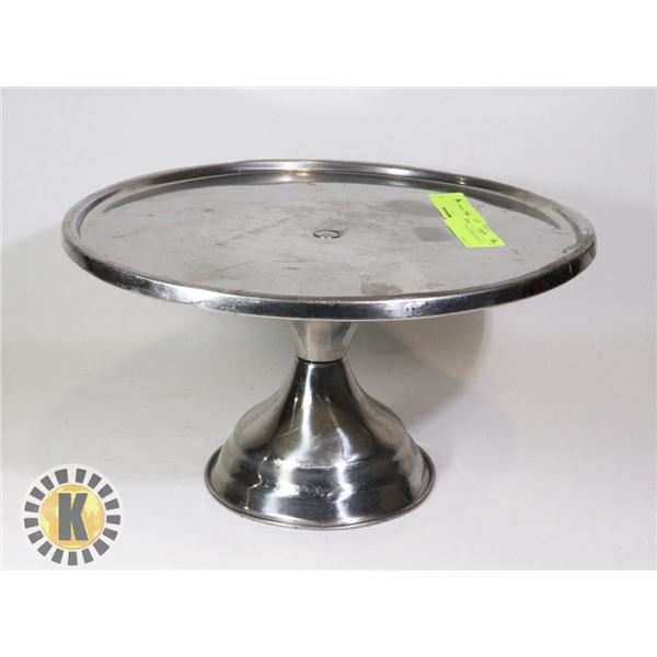 PIZZA TRAY STAINLESS STEEL 12" INCH