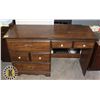 Image 1 : ESTATE WOOD 4 DRAWER DESK