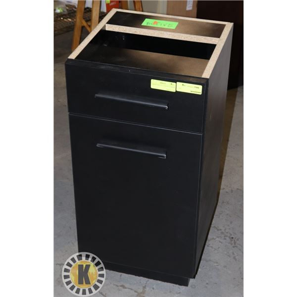 CABINET BLACK 15"X16"X32 LXWXH