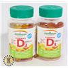 Image 1 : TWO BOTTLES OF JAMIESON GUMMIES D3