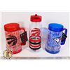 Image 1 : BAG OF SPORT TEAM THEMED WATER BOTTLE AND CUPS