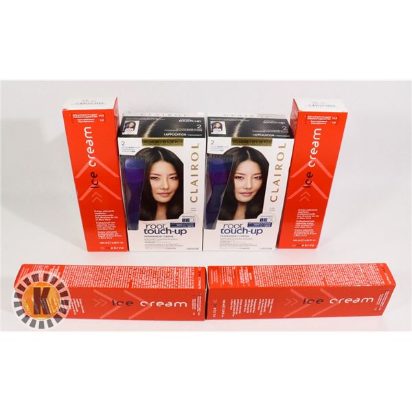 BAG OF CLAIROL & ICE CREAM HAIR PRODUCT