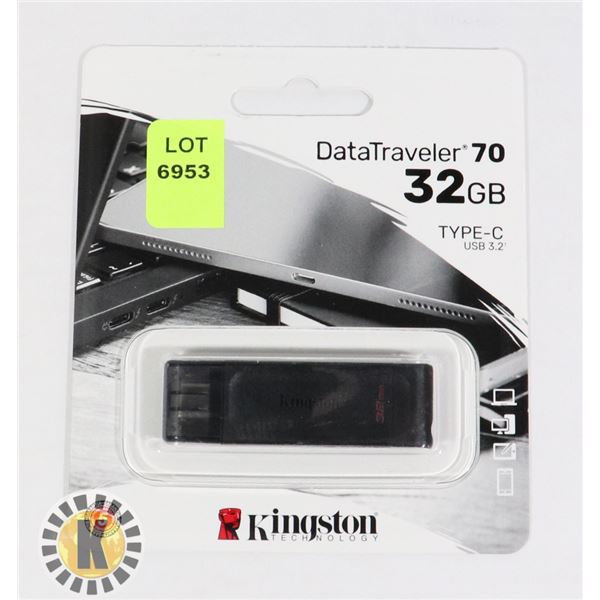 DATA TRAVELER 70 32GB TYPE-C USB 3.2