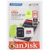 Image 1 : SANDISK ULTRA 64GB MICROSDXC UHS-I CARD