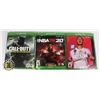Image 1 : BUNDLE OF 3 XBOX GAMES